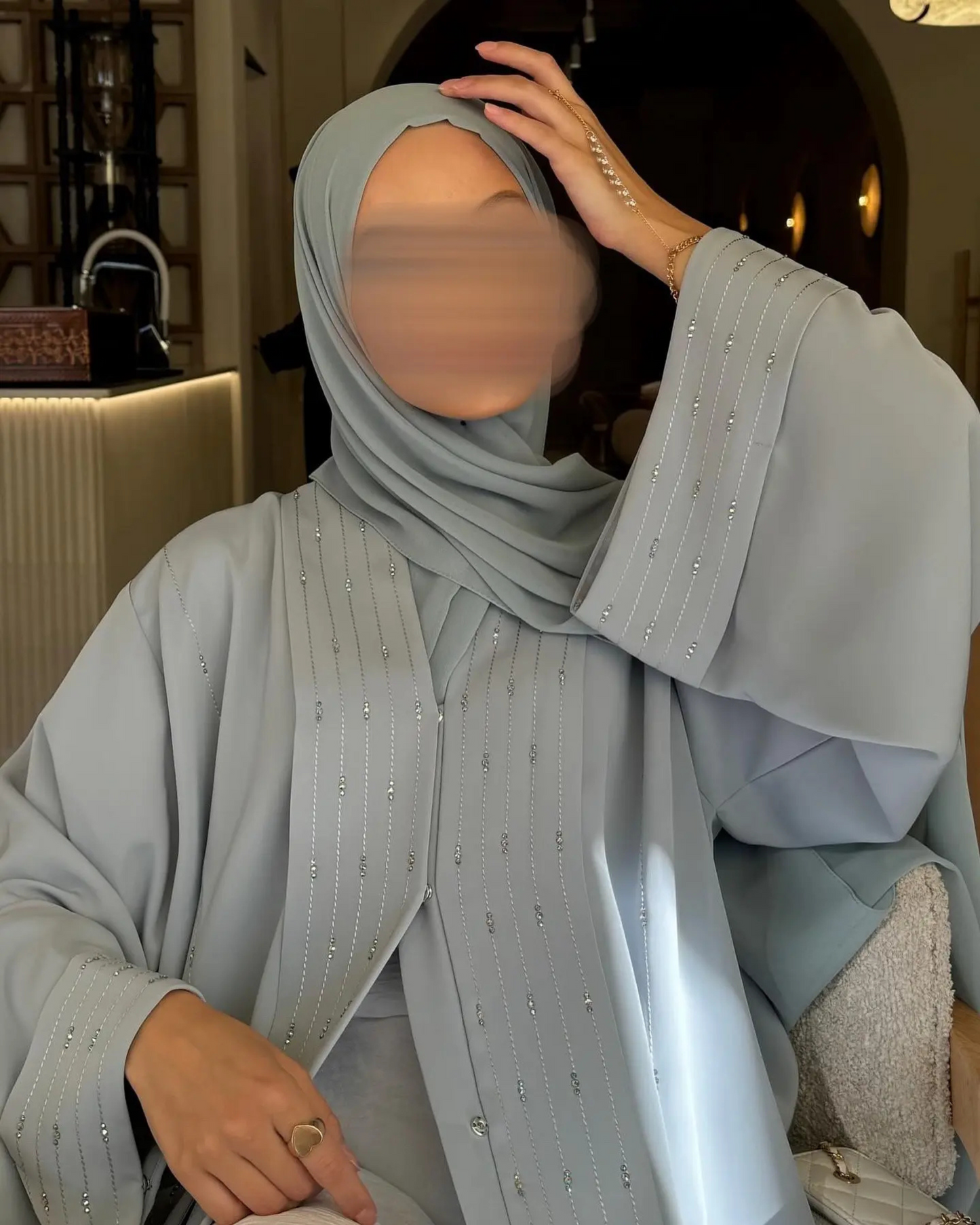 Offener Abaya "Royal"